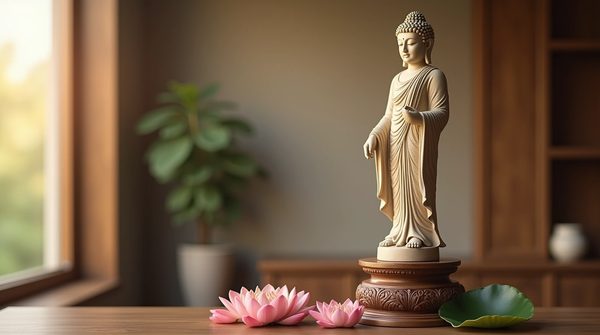 La beauté des statues bouddha authentiques pour votre décor