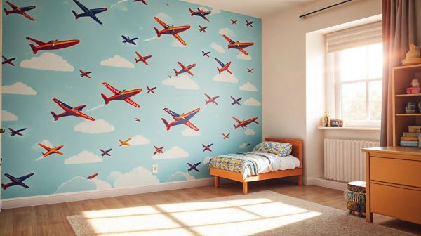Top 10 idées de papier peint pour la chambre d'un garçon